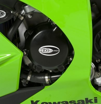 Kryt motoru (levý) R&G Racing pro motocykly KAWASAKI ZX10-R ('11), černý